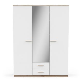 Armoire 3 Portes Et 2 Tiroirs