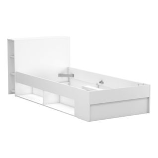 Lit 90x190/200 cm ORPHEE blanc