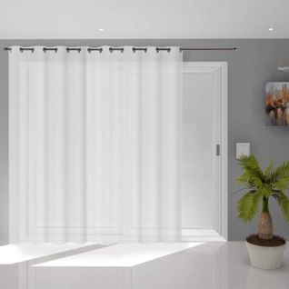 Voilage à Oeillets Noemie Blanc 280x250