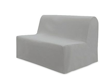 Housse De BZ En Coton Gris 200 X 140 Cm