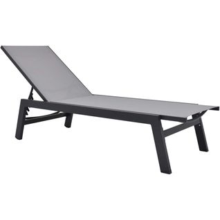 Bain De Soleil En Aluminium Avec Pied Pliant Cesena