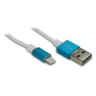 Câble Pops Cable Mfi /usb-a Pour iPhone iPad 1 M - Bleu