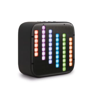 Enceinte Bluetooth Sans Fil Pixel 5 W Matrice De Pixels Multicolores Ports Usb/micro-sd Mp3