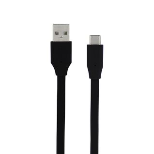 Câble Usb-c /usb-a Plat 1 M - Noir