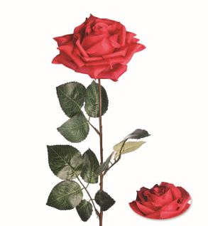 Rose tige H. 70 cm  Rouge