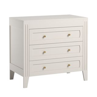 Commode 3 Tiroirs Avec Moulures  L100 X H92cm