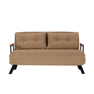 Canapé Lit 2 Places Convertible L133 Cm