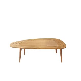 Table Basse Avec Plateau Aux Bords Arrondis L115 Cm