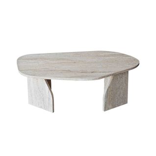 Table Basse Avec Plateau De Forme Organique L105 Cm