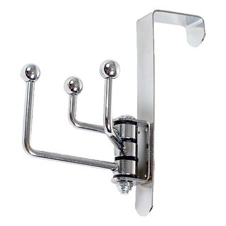 Patère Pivotante En Métal Avec 3 Crochets