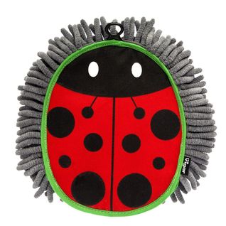 Chiffon Microfibres Décor Coccinelle