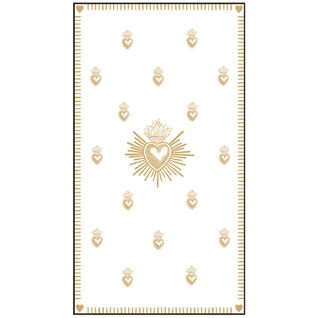 Lot De 15 Serviettes En Papier Ex-voto - 40x33 Cm - Doré