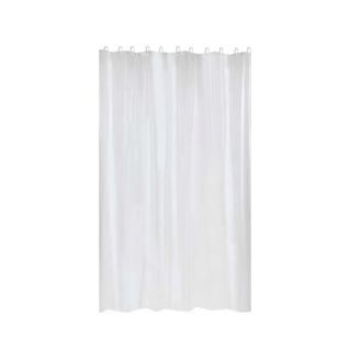 Rideau De Douche Uni Et Lumineux - 180x200 Cm - Blanc