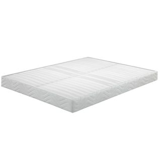 Sommier Tapissier 140x190 Omega Blanc 2x18 Lattes