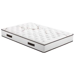 Matelas Latex 140x190 cm LOUXOR - Hauteur 21 Cm - 3 Zones - Soutien Ferme