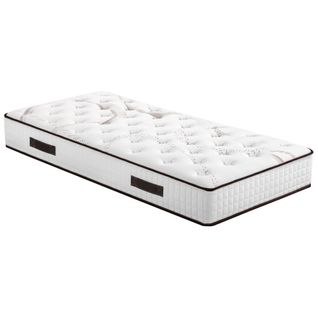 Matelas Latex 90x190 cm LOUXOR - Hauteur 21 Cm - 3 Zones - Soutien Ferme