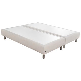 Sommier lattes 2x100x200 cm NUIT FAUBOURG MIRABEAU bouclette crème