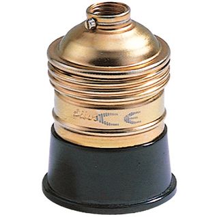 Douille Patère E27 - Laiton - Lébénoïd