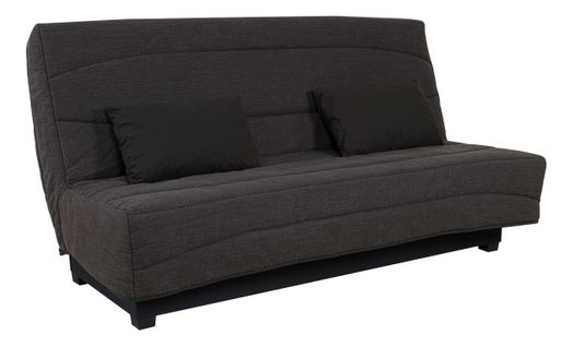 Housse DECO clic-clac 140 cm  Tissu CAPE charbon