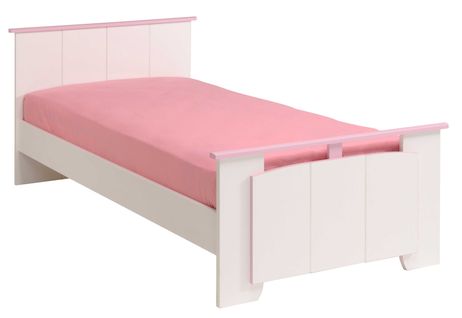 Lit Enfant Beauty 90x200 Cm - Rose/blanc