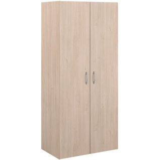 Armoire - Easy Life -  Décor Chene Clair - 2 Portes Battantes - L80,2 X H180 X P49,7cm -