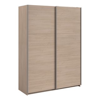 Armoire 2 portes couli. L.150 SWING imitation chêne