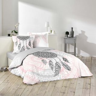 Housse De Couette 220x240 Namaste + 2 Taies 100% Coton