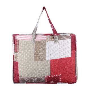 Boutis 240x260 Avec 2 Taies Et Sac Arkansas Rouge