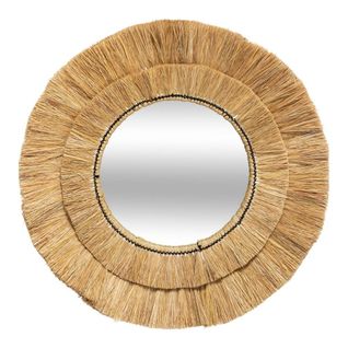Miroir Raphia Safari D57