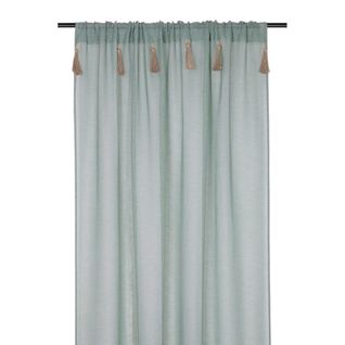 Voilage Passe Tringle 140x260 Cm Ibiza Jade