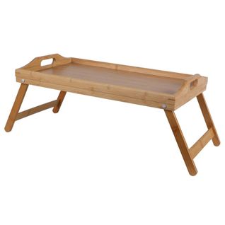 Plateau De Lit Sur Pied Bambou