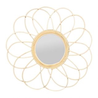 Miroir Marguerite Rotin D38.5