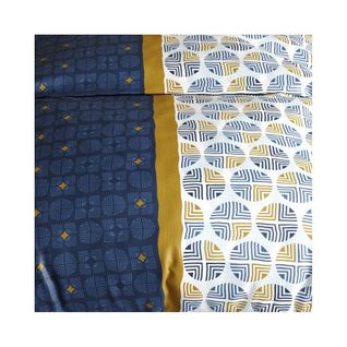 Housse De Couette 240x220 Sirius + 2 Taies Coton 57 Fils