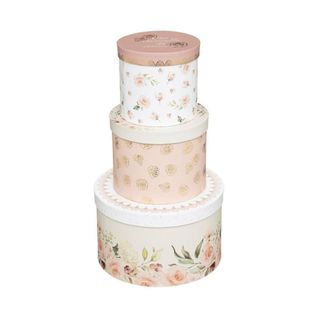 Lot De 3 Boites Rondes Princesse