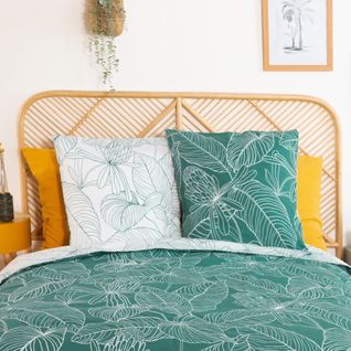 Housse De Couette Réversible 260x240 Tilda + 2 Taies 100% Coton Adouci 57 Fils/cm2