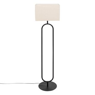 Lampadaire En Métal Noir 154cm