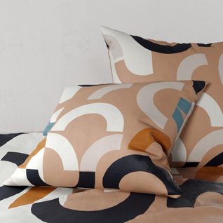 Housse De Couette 260x240 Igor + 2 Taies Coton 57 Fils