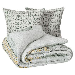 Housse De Couette 240x220 + 2 Taies Coton Aquar