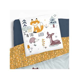 Housse De Couette 140x200 Wood + 1 Taie