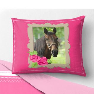 Housse De Couette 140x200 Horse Beauty + 1 Taie
