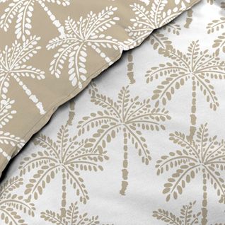 Housse De Couette 240x220 + 2 Taies Oliana 100% Coton 57 Fils