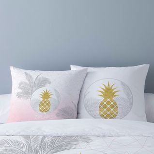 Housse De Couette 240x220 Ananas Dream  + 2 Taies