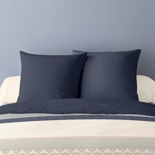 Housse De Couette 240x220 Noa + 2 Taies Matière Polaire