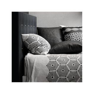 Housse De Couette 260x240 Pavage + 2 Taies Coton 57 Fils