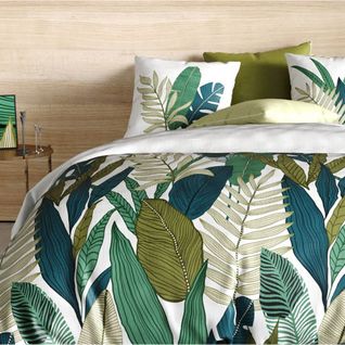 Housse De Couette 200x200 Beleme + 2 Taies Coton 57 Fils