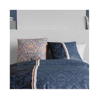 Housse De Couette 260x240 Arabesque + 2 Taies Coton 57 Fils