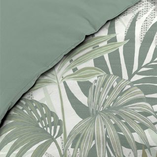 Housse De Couette 240x220 + 2 Taies Nymea 100% Coton 57fils