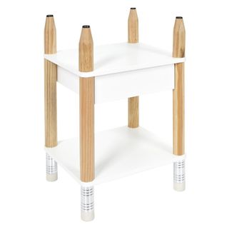 Table De Chevet Pour Enfant Blanche