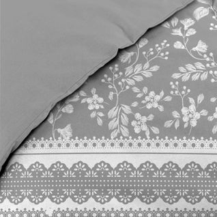 Housse De Couette 240x220 + 2 Taies Annie 100% Coton