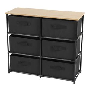 Commode 6 Tiroirs Intissés